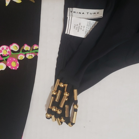 NWT Trina Turk Moonlite Tankini Top & Riviera Solid Bikini Bottom Set 2 - Picture 5 of 8